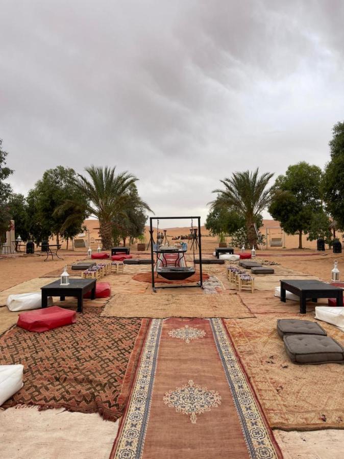 Hotel Erg Chebbi Sahara Camp Merzouga Exterior foto