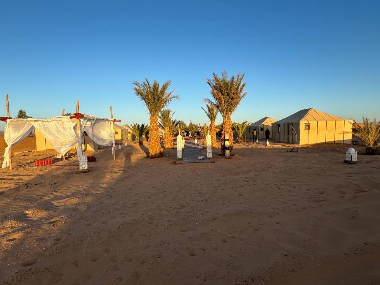 Hotel Erg Chebbi Sahara Camp Merzouga Exterior foto