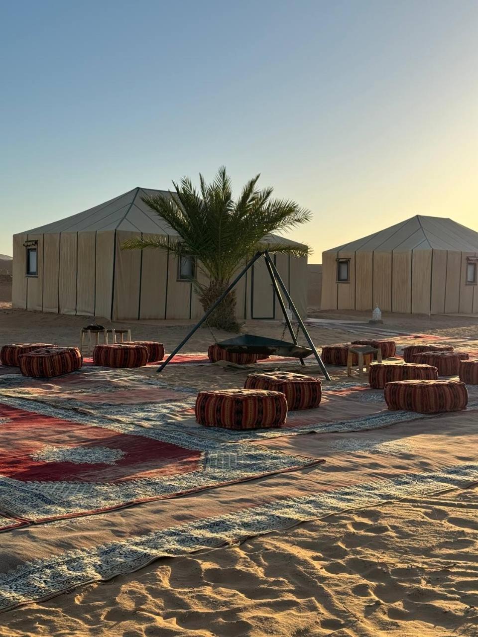 Hotel Erg Chebbi Sahara Camp Merzouga Exterior foto
