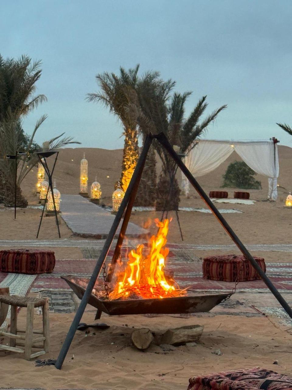 Hotel Erg Chebbi Sahara Camp Merzouga Exterior foto