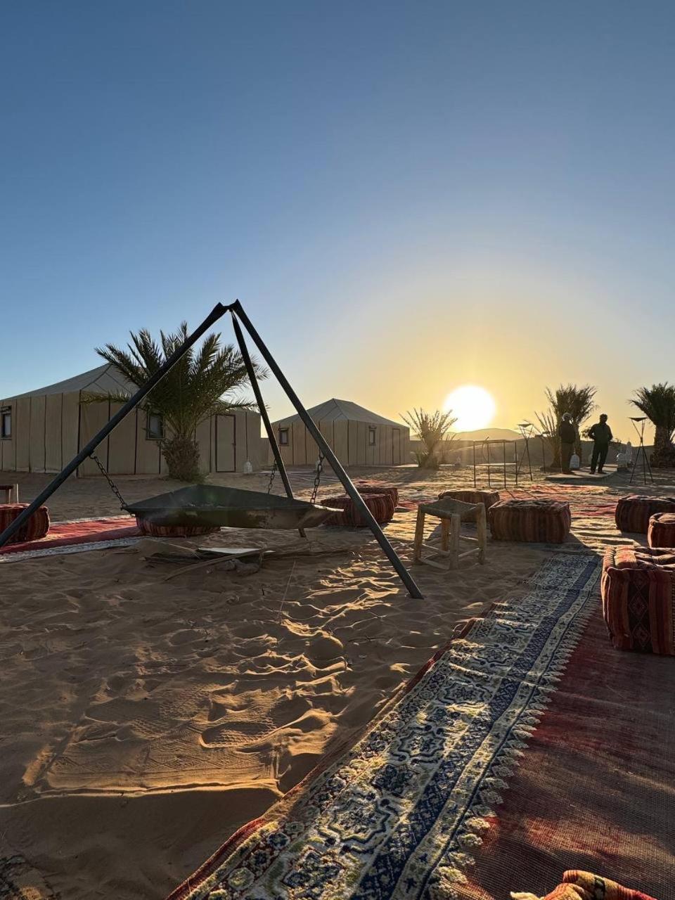 Hotel Erg Chebbi Sahara Camp Merzouga Exterior foto